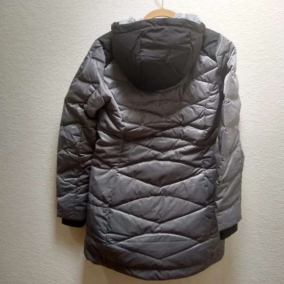 Lole Faith Faux Fur Lined Hood Quilted Down Winter Puffer Jacket - Picture 6 of 7